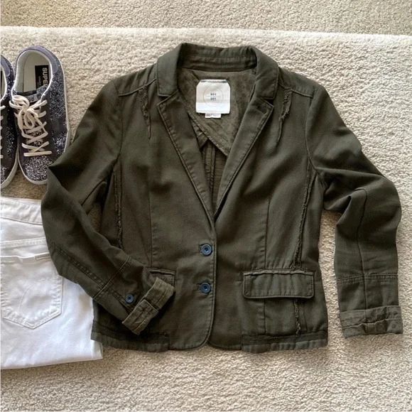 Anthropologie Hei Hei Delanie Houndstooth Jacket - Picture 2 of 9